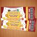 Editable Pizza and Movie Night Ticket and Flyer Bundle Template